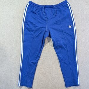 Adidas Classic 3 Stripe Track Pants Men's 2XL Blue White